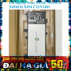 Pin Laptop Asus X454L X454LA X454LD C21N1401 Chính Hãng - Pin Mới 100% - Bảo Hành Đổi Mới Trong 12 Tháng