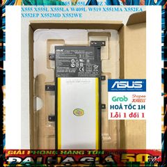 Pin Laptop Asus K555, K555L, K555Z, X554, X555 - Chính Hãng 100%, Bảo Hành Đổi Mới, Pin Dùng Cho Nhiều Mẫu Laptop