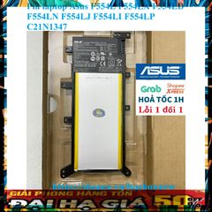 Pin Laptop Asus Chính Hãng C21N1347 37W - Tương Thích F554L F554LA F554LD F554LN F554LJ F554LI F554LP - Bảo Hành Đổi Mới 100%