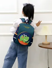  Balo cho bé đi học mẫu giáo họa tiết hoạt hình Người Nhện, Khủng Long