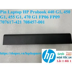 Pin Laptop HP Probook 440 G1, 450 G1, 455 G1, 470 G1 6 Cell FP06 FP09 - Sản phẩm Chính Hãng, Bảo Hành 100%