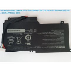 Pin Zin Laptop Toshiba Satellite L40-A L45D L50 L55 P55 S55T-A PA5107U-1BRS - Thay Thế Pin Chất lượng Cao cho Laptop Toshiba