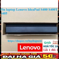 Pin Laptop Lenovo IdeaPad S400 S400T S405 - Pin 4 Cell Chính Hãng Đen, Bảo Hành 100% Mới, Thiết Kế Bởi Lenovo