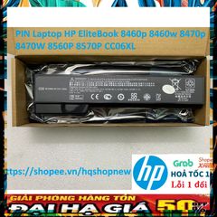 Pin Laptop HP EliteBook CC06XL - Pin 6 Cell Chính Hãng Đen, Tương Thích Các Mẫu 8460p, 8460w, 8470p, 8470W, 8560P, 8570P