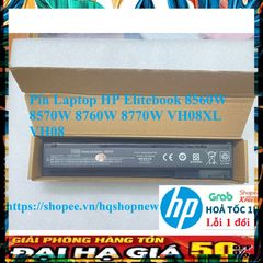 Pin Laptop HP Elitebook 8560W 8570W 8760W 8770W - Pin 8 Cell Chính Hãng VH08XL VH08 Mới 100%