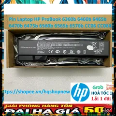 Pin Laptop HP ProBook 6360b 6460b 6465b 6470b 6475b 6560b 6565b 6570b - 6 Cell, Chính Hãng, Bảo Hành 100%