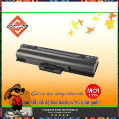 Pin Laptop Sony Vaio BPS13 BPS21 - 6 Cell 5200mAh - Thời gian sử dụng 1h30'-2h30' - Bảo hành 9 tháng