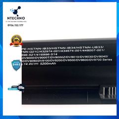 Pin Laptop HP Pavilion DV9000 DV9009 DV9030 DV9008 DV7000 - 6 Cell Li-ion 5200mAh, Bảo Hành 12 Tháng, Giá Siêu Rẻ
