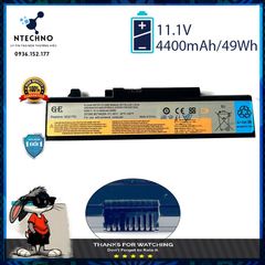 Pin Laptop Lenovo IdeaPad Y550 Y450 Y450A Y450G - 6 Cell Li-ion 4400mAh 11.1V, Bảo Hành 12 Tháng, Hàng Chính Hãng.