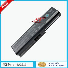 Pin Laptop Toshiba 3817 PA3817U - 6 Cell 5200mAh 11.1V Thay Thế cho C640 L510 L645 L655 L730 A665 - Bảo Hành 9 Tháng