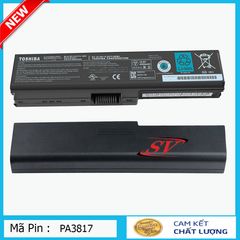Pin Laptop Toshiba 3817 PA3817U - 6 Cell 5200mAh 11.1V Thay Thế cho C640 L510 L645 L655 L730 A665 - Bảo Hành 9 Tháng