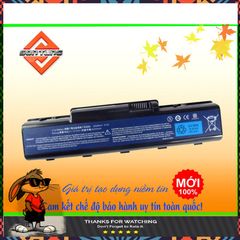 Pin Laptop Acer Emachine D725 D525 E525 E627 G725 6 Cell Li-ion 5200mAh - Hàng Mới Chính Hãng, Bảo Hành 9 Tháng