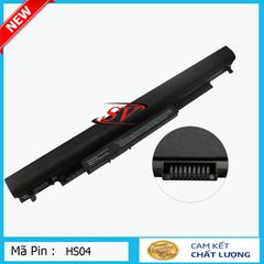 Pin Laptop HP HS04 HS03 HSTNN-LB6V HSTNN-LB6U - Pin Thay Thế 4 Cell Dung Lượng 33Wh Đen, Hàng Mới, Bảo Hành 9 Tháng