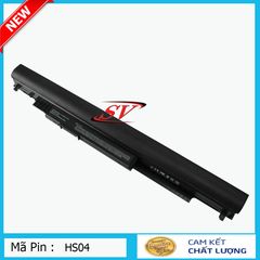 Pin Laptop HP HS04 HS03 HSTNN-LB6V HSTNN-LB6U - Pin Thay Thế 4 Cell Dung Lượng 33Wh Đen, Hàng Mới, Bảo Hành 9 Tháng