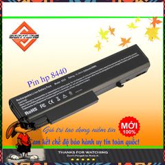 Pin Laptop HP 8440p/6930p - Thay Thế Mới 100%, Li-ion 6 Cell, 5200mAh, Bảo Hành 09 Tháng, Màu Xám Bạc