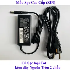 Sạc Dell 65W 19.5V 3.34A Chân Kim To (Φ7.4mm) - Adapter Chính Hãng Cao Cấp, Tương Thích Nhiều Dòng Laptop