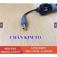 Sạc Laptop Lenovo 20V - 4.5A Chân Kim To Dành Cho T400 T410 T420 T430 - Bảo Hành 12 Tháng, Lỗi 1 Đổi 1
