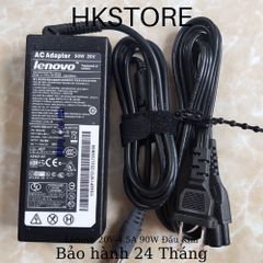 Sạc Laptop Lenovo 20V 4.5A 90W Đầu Kim Chất Lượng Cao - Tương Thích Đa Dòng T400 T410 T420 T60 T61 E220 E430 X201