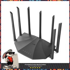 Bộ Phát Wifi Tenda AC23 - Router Băng Tần Kép AC2100 Gigabit, Tốc Độ 2100Mbps, 7 Ống Anten 6dbi, Hỗ Trợ 128 Thiết Bị