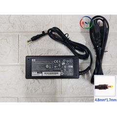 Sạc Laptop HP Compaq 18.5V 3.5A (65W) Chân Vàng Kèm Dây Nguồn - Tương Thích HP Compaq và Pavilion Cũ