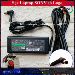 Sạc Laptop Sony Vaio 19.5V 4.7A - Adapter ZIN Chất Lượng Cao, Hỗ Trợ Thông Số 90W, Bảo Hành 12 Tháng