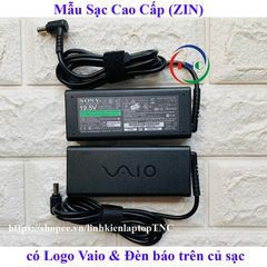 Sạc Laptop Sony Vaio 19.5V 4.7A - Adapter ZIN Chất Lượng Cao, Hỗ Trợ Thông Số 90W, Bảo Hành 12 Tháng
