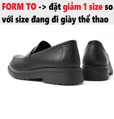 Giày Tây Lười Nam Penny Loafer Mũi Nhọn Da Cao Cấp Black - Đế Cao Su Tăng Chiều Cao 4,5cm Thời Trang Dễ Phối Đồ