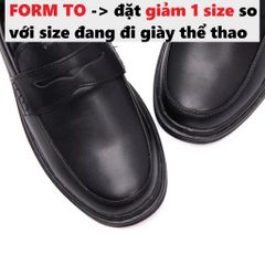 Giày Tây Lười Nam Penny Loafer Da Nguyên Tấm Đế Cao 4,5cm - Phong Cách Thời Trang Chắc Chắn, Uu Đãi Giá Tốt