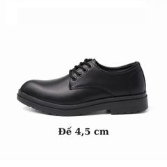 Giày Tây nam Oxford & Derby mũi nhọn - Đế cao su tăng chiều cao 4,5 cm, phong cách thời trang dễ phối đồ, giày công sở cao cấp