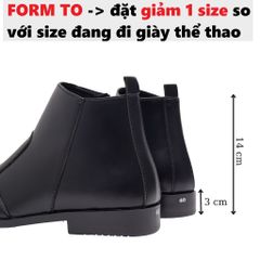 Giày Da Nam Chelsea Boots Classic Cổ Khóa Đế Khâu Chắc Chắn Thời Trang Dễ Phối Đồ - Phong Cách Sang Trọng cho Phái Mạnh