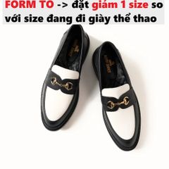 Giày Tây Nam Penny Khóa Mũi Nhọn Cổ Thấp - Đế Tăng Chiều Cao 4.5cm, Thời Trang Dễ Phối, Kiểu Công Sở Mới Nhất