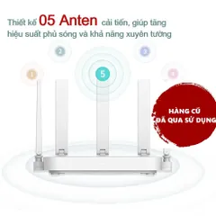 Bộ Phát Router WiFi6 ZTE E1630 AX3000 Mbps - Hàng Cũ, Công Nghệ WiFi 6 Chính Hãng, Hỗ Trợ MESH Không Dây, Ổn Định và Dễ Dàng Cài Đặt