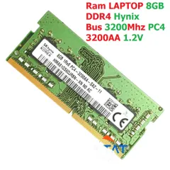LINH KIỆN Ram 8GB DDR4 các hãng Hynix / Samsung / Kington Bus 3200Mhz PC4 3200AA 1.2V Dùng Cho Laptop  Máy Tính Xách T