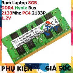 LINH KIỆN? Ram Laptop DDR4 Hynix 8GB Bus 2133MHz PC4-2133P 1.2V Chính Hãng Dùng Cho Máy Tính Xách Tay các hãng P̷H̷Ụ̷ ̷