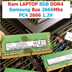 LINH KIỆN Ram 8GB DDR4 Samsung Bus 2666Mhz PC4 2666V 1.2V Dùng Cho Laptop  Máy Tính Xách Tay - Bảo hành 36 tháng P̷H̷Ụ