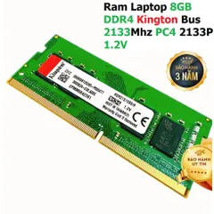 LINH KIỆN? Ram Laptop DDR4 Kingston 8GB Bus 2133MHz PC4-2133P 1.2V Chính Hãng Dùng Cho Máy Tính Xách Tay các hãng P̷H̷Ụ