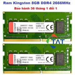 LINH KIỆN Ram 8GB DDR4 Kington Bus 2666Mhz PC4 2666V 1.2V Dùng Cho Laptop  Máy Tính Xách Tay - Bảo hành 36 tháng P̷H̷Ụ