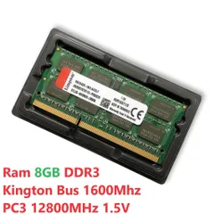 Ram Laptop 8GB DDR3 Hynix/Samsung/Kington 1600MHz PC3-12800 1.5V - Bảo Hành 36 Tháng 1 Đổi 1, Phù Hợp Cho Máy Tính Xách Tay