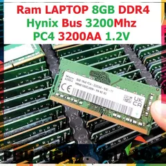LINH KIỆN? Ram LAPTOP 8GB DDR4 Hynix Bus 3200Mhz PC4 3200AA 1.2V Dùng Cho Máy Tính Xách Tay - Mới Bảo hành 36 tháng P̷H