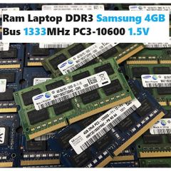 Ram Laptop 4GB DDR3 Hynix / Samsung Bus 1333Mhz PC3 10600 1.5V - Phụ Kiện Chính Hãng Dùng Cho Máy Tính Xách Tay