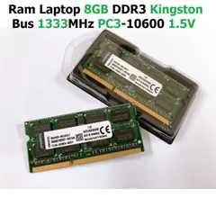 Ram Laptop 8GB DDR3 Kingston 1333Mhz PC3-10600 1.5V - Bộ Nhớ Chất Lượng Cao Cho Máy Tính Xách Tay
