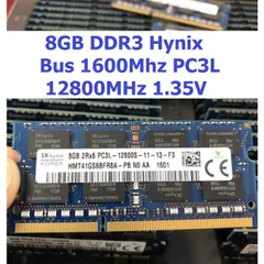 RAM Laptop 8GB DDR3 1600MHz PC3L-12800 - Chính Hãng Hynix/Samsung/Kingston, Bảo Hành 36 Tháng, Tương Thích Máy Tính Xách Tay