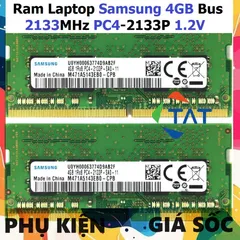 LINH KIỆN? Ram Laptop DDR4 Samsung 4GB Bus 2133MHz PC4-2133P 1.2V Chính Hãng Dùng Cho Máy Tính Xách Tay các hãng P̷H̷Ụ̷