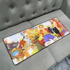 Tấm Lót Bàn Làm Việc One Piece 47 - Kích Cỡ Lớn 80x30cm Chống Nước, Chống Trầy, Dày 3mm, Phụ Kiện Gaming Siêu Bền