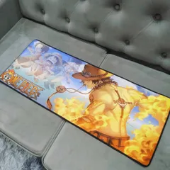Miếng Lót Chuột One Piece 37 - Pad Chuột Cỡ Lớn 80x30cm Chống Trơn Trượt, Dày 3mm, Phụ Kiện Gaming Thú Vị
