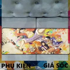 Miếng Lót Chuột Chống Nước One Piece A40 - Pad Chuột Cỡ Lớn 80x30cm Dày 3mm Siêu Bền Cho Game Thủ