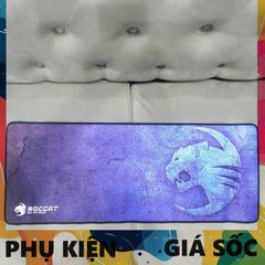 Tấm Lót Bàn Làm Việc ROCCAT XANH 32 - Kích Cỡ Lớn 80x30cm, Chống Nước, Chống Trầy, Di Chuột Dễ Dàng, Dày 3mm, Phụ Kiện Máy Tính
