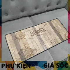 Miếng Lót Chuột Lớn Summer Holiday 28 - Kích Thước 70x30cm, Chống Nước, Siêu Bền, Dành Cho Game Thủ