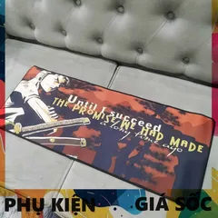 Tấm Lót Bàn Làm Việc A LONGTIME AGO A2 - Kích Cỡ Lớn 80x30cm, Chống Trơn Trượt, Dành Cho Game Thủ - Độ Dày 3mm, Cao Su Bền Bỉ