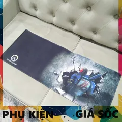 Tấm Lót Bàn Làm Việc Overwatch 76 - Kích Cỡ Lớn 80x30cm, Dày 3mm, Chống Trơn Trượt, Phụ Kiện Game Chuyên Dụng